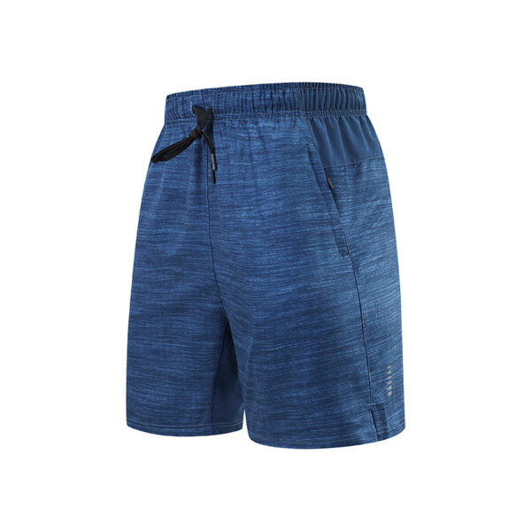 Summer Men's Gyms Shorts Bodybuilding Clothing Men Fitness Zipper Pathwork Workout Cotton Shorts - Image 5