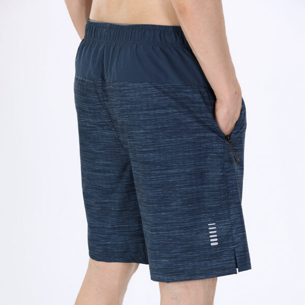 Summer Men's Gyms Shorts Bodybuilding Clothing Men Fitness Zipper Pathwork Workout Cotton Shorts - Image 7