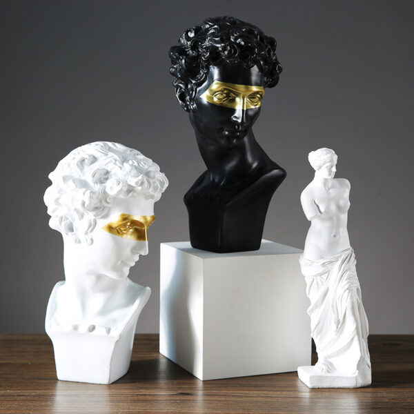 David Sculpture Decoration Decoration Character Home - Image 4